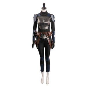 Bo Katan Mandolorian Costume with Wig